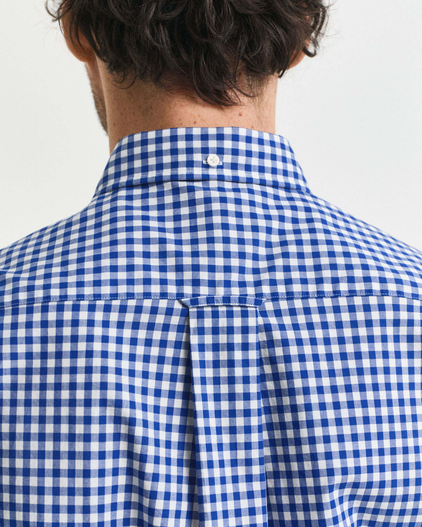 Regular Fit Classic Gingham Popeline Hemd