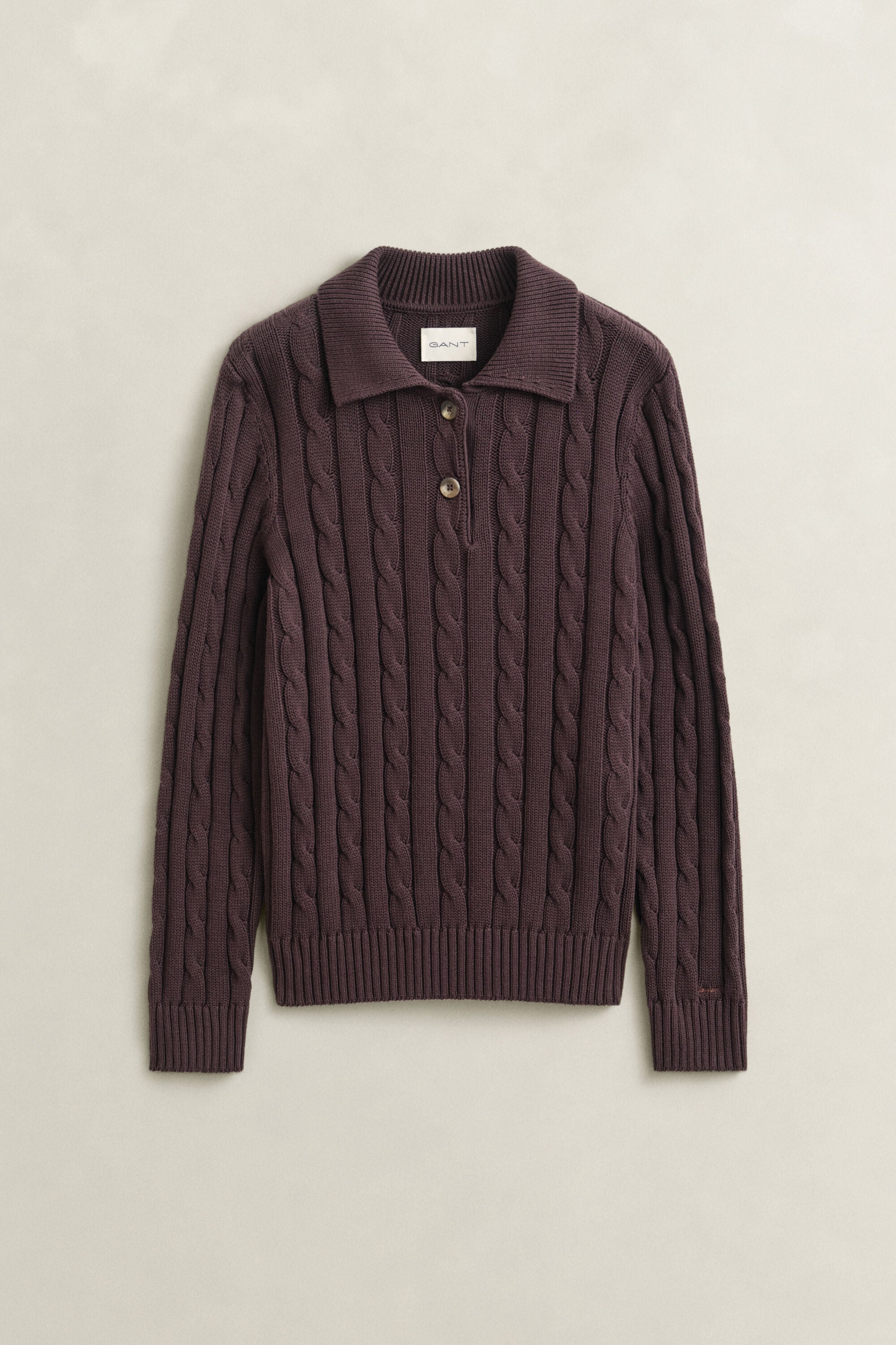 Cotton Cable Knit Sweater
