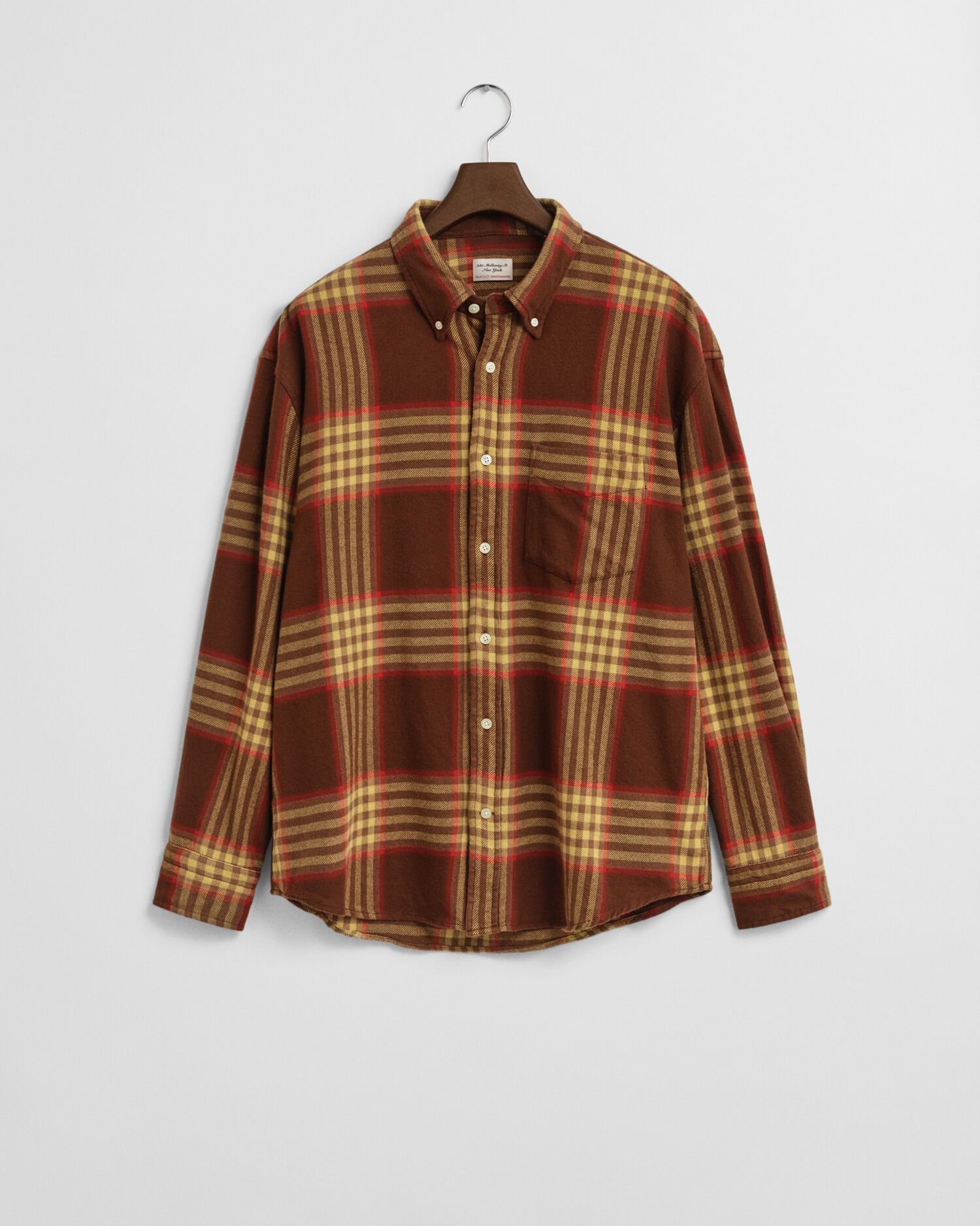 Oversized Flannel Twill Shirt