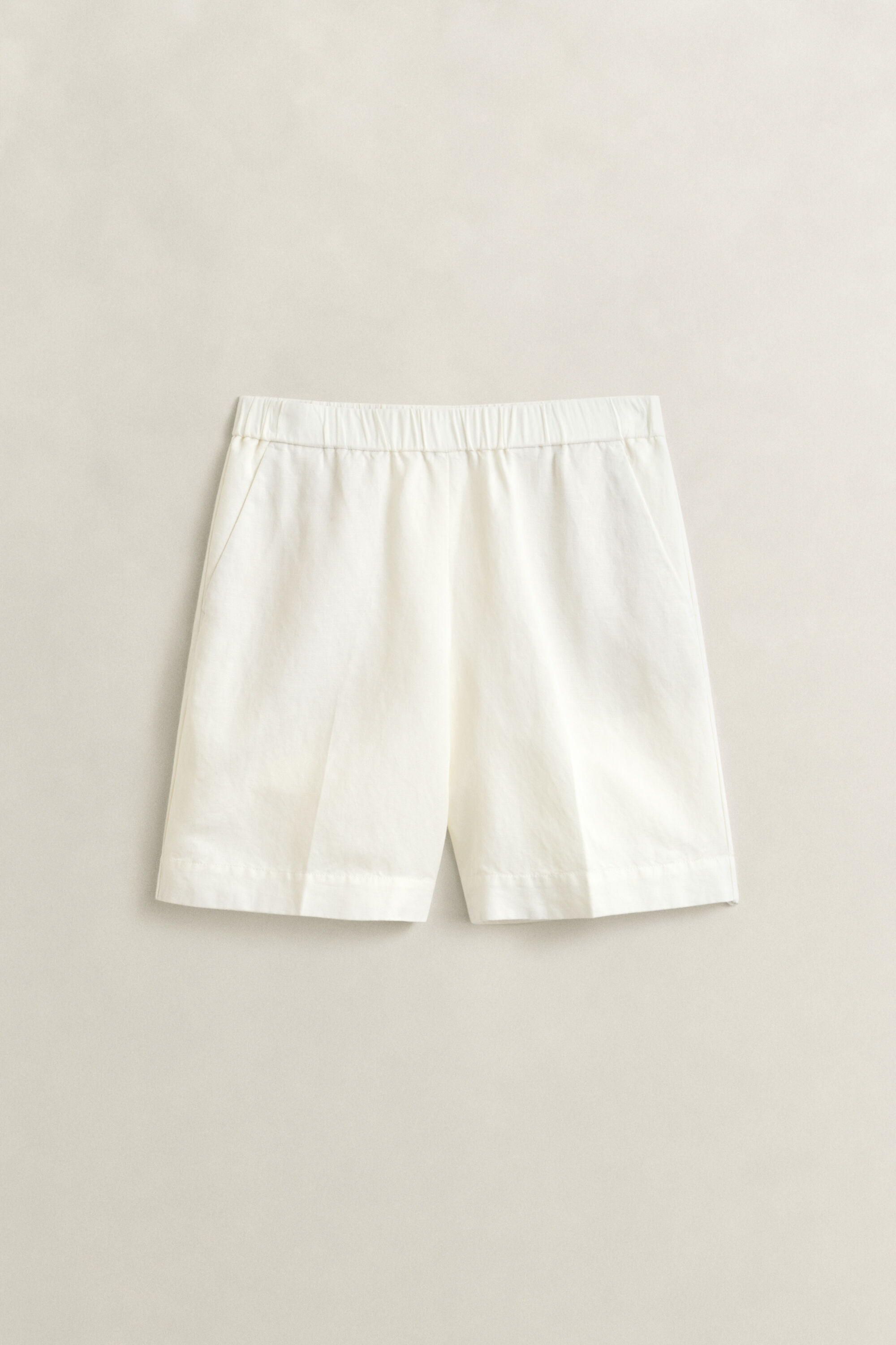 Linen Blend Shorts