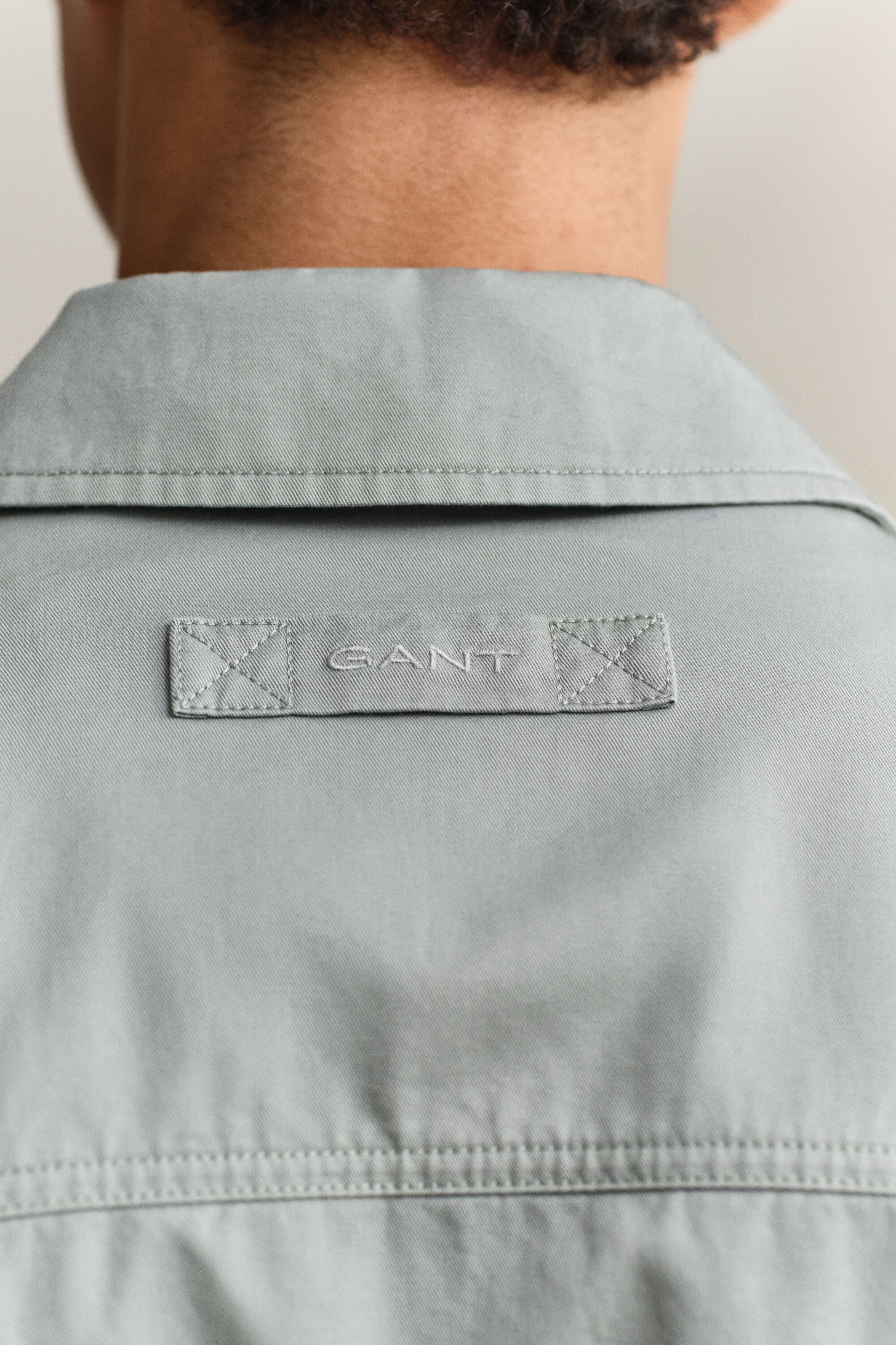 Windcheater Jacke aus Baumwolle