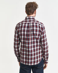 Regular Fit Windblown Flannel Hemd mit Karomuster