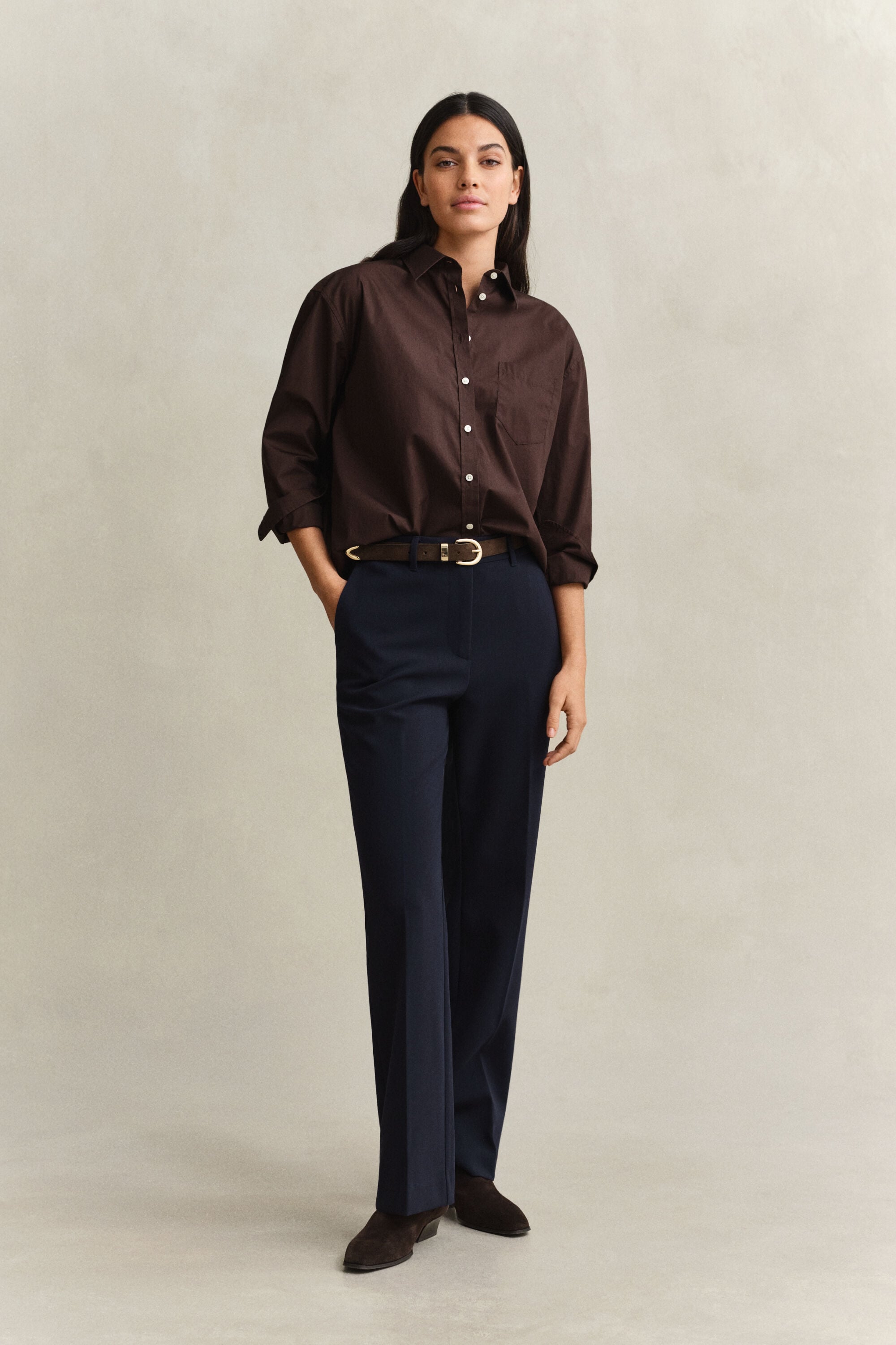 Ausgestelle Slim Fit Slacks