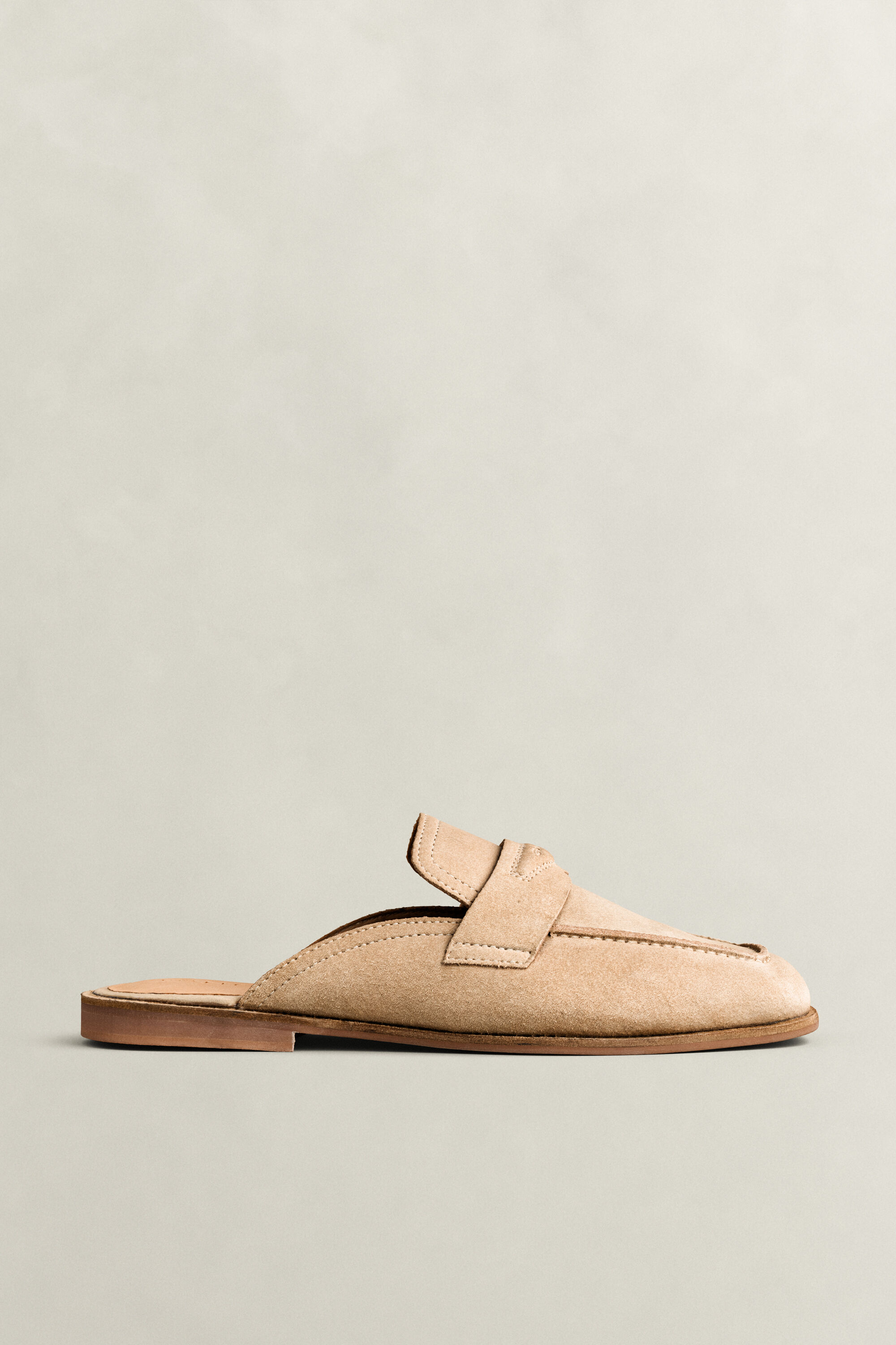 Gimble Mule aus Veloursleder