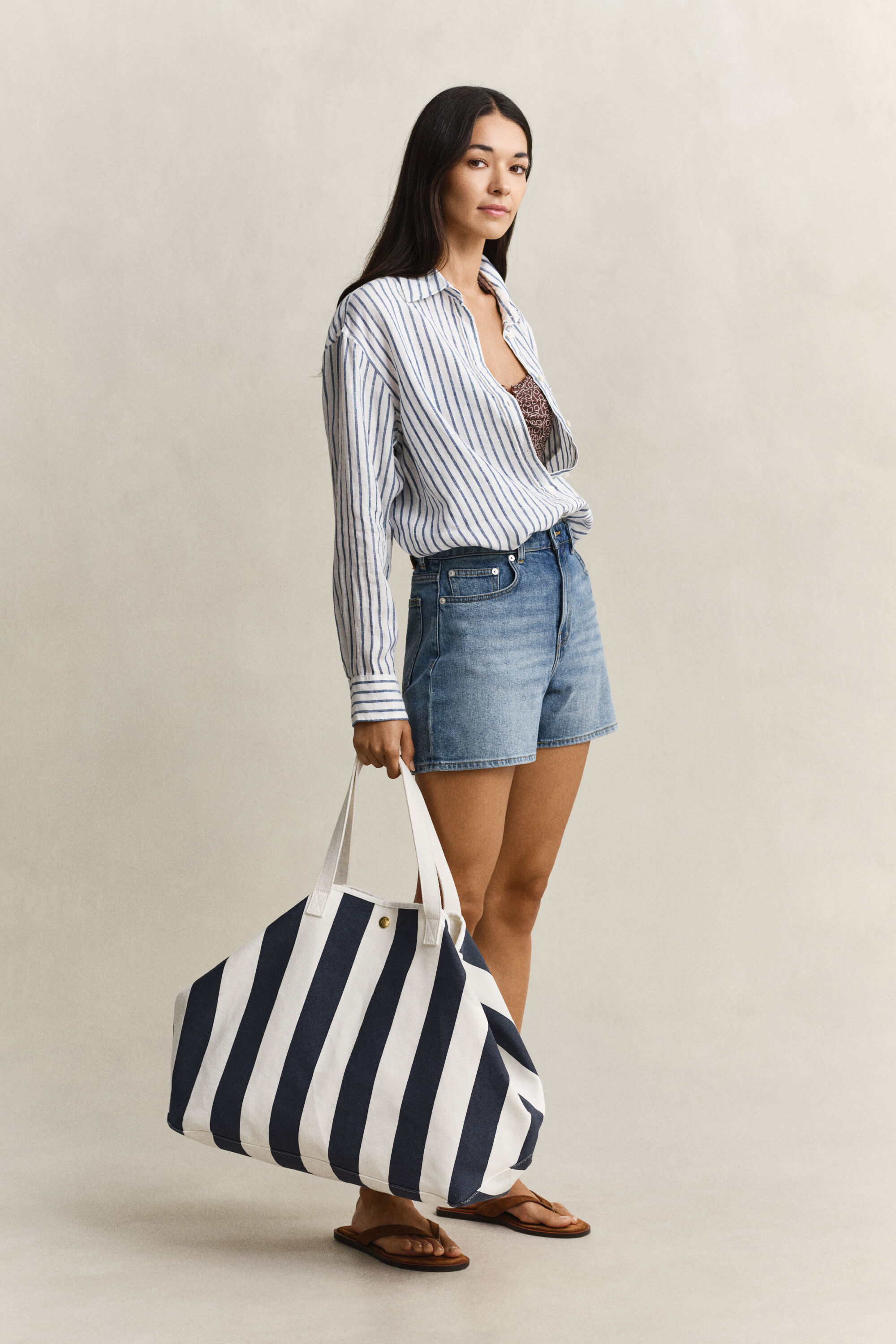 Sac de plage en toile