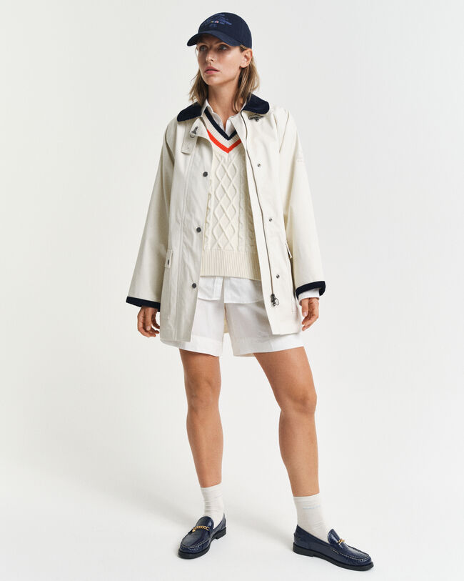 Relaxed Fit Leinenmix Pull-On Shorts