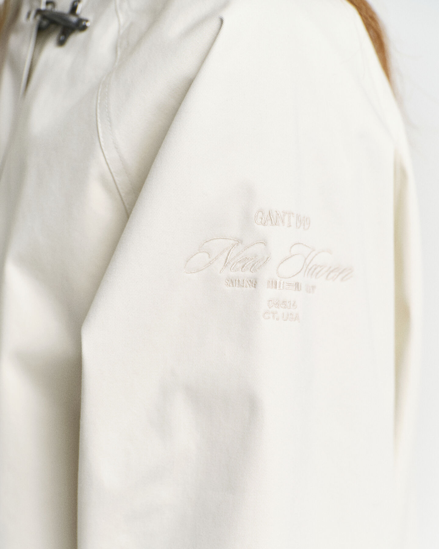 Sailing Jacke mit Kontrastkragen