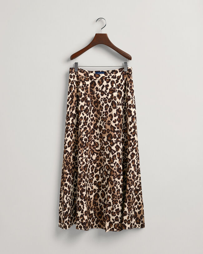Rock mit Leoparden-Print