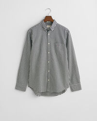 Regular Fit Classic Gingham Popeline Hemd