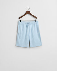 Teens Shield Shorts aus Baumwoll-Flammgarn