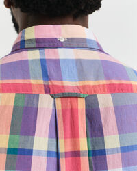 Regular Fit Indian Madras Kurzarmhemd
