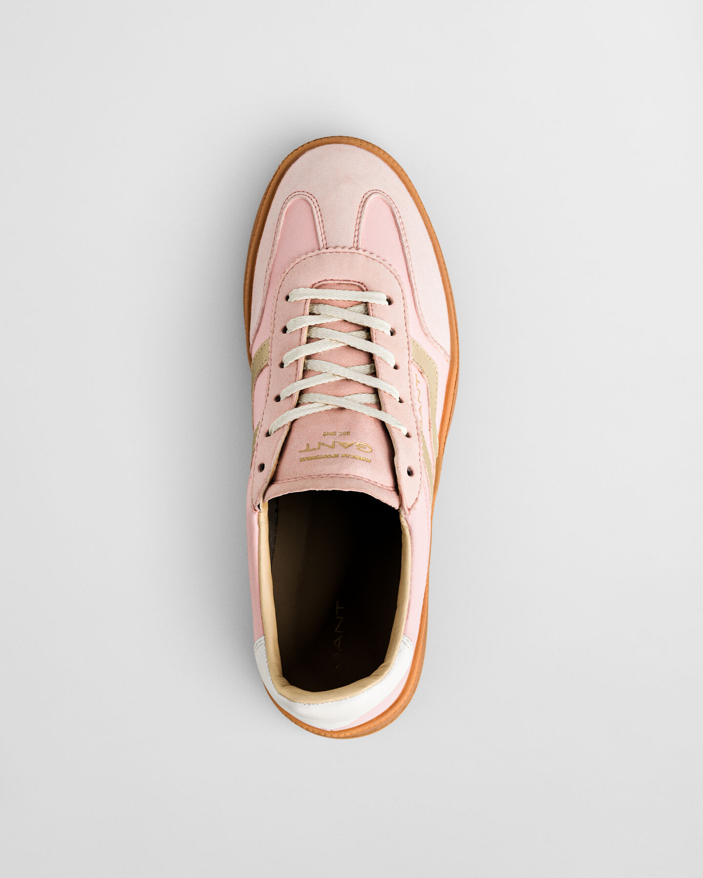 Cuzima Sneaker aus Satin und Veloursleder