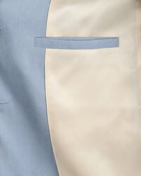 Regular Fit Stretch Leinen Blazer