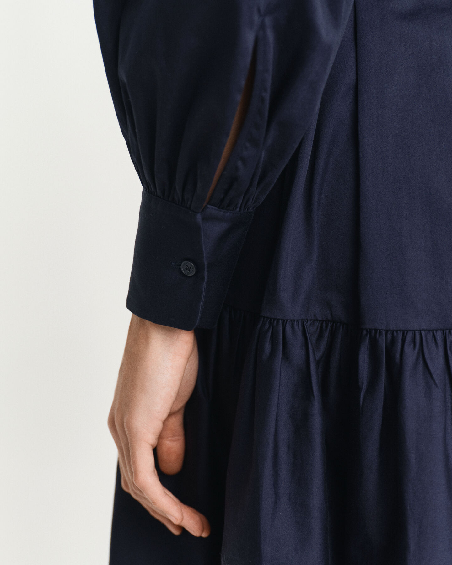 Kleid aus Baumwoll-Satin