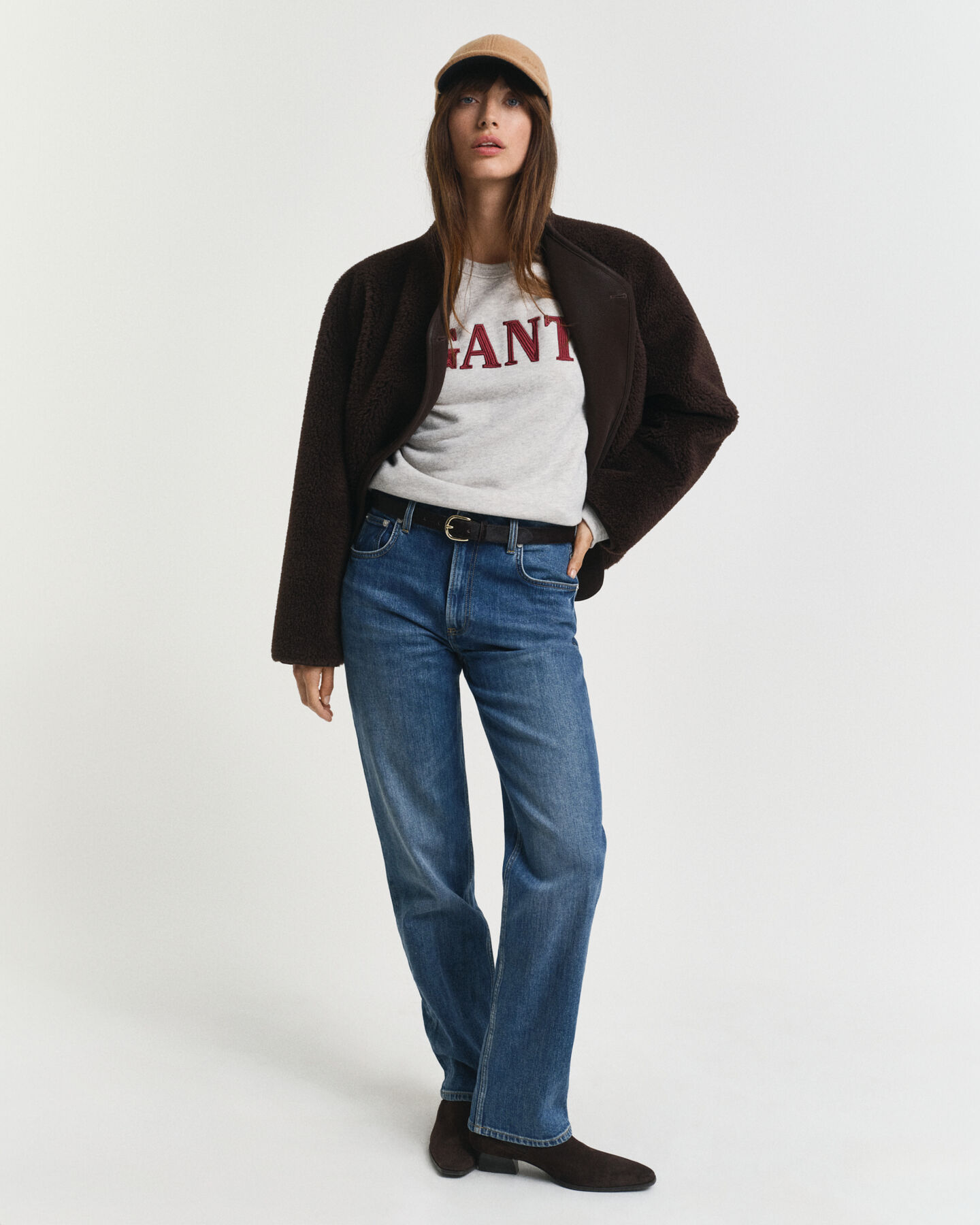 Graphic Rundhals-Sweatshirt