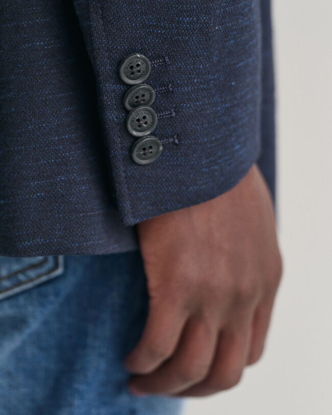 Baumwoll Leinen Sakko