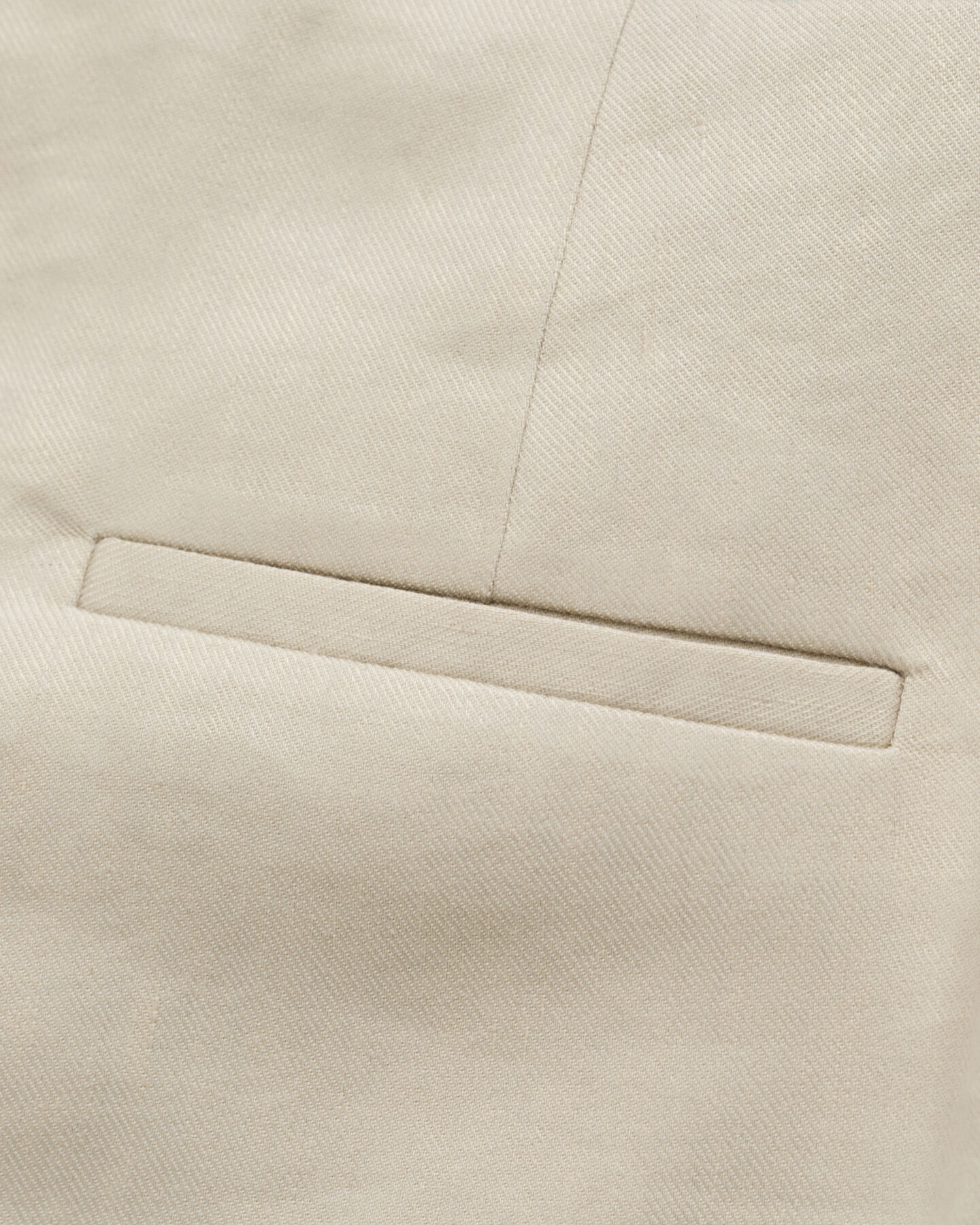 Formelle Hose aus Stretch-Leinen