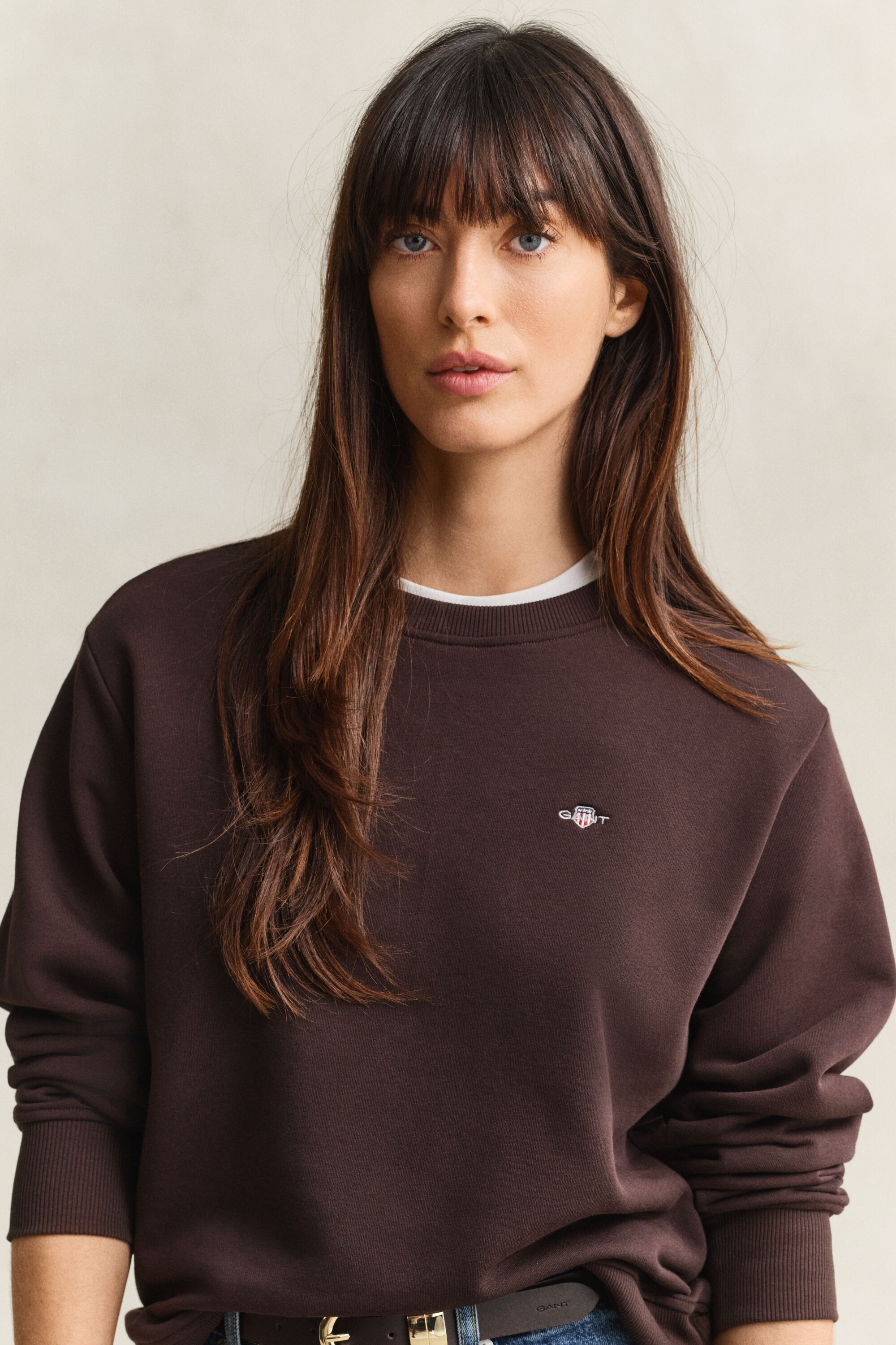 Sweat-shirt avec écusson