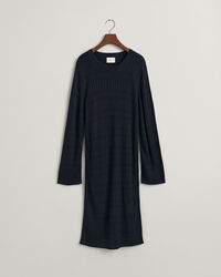 Strukturiertes Strickkleid