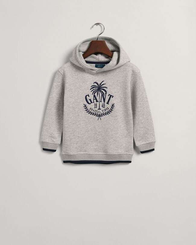 Boys GANT Palm Hoodie mit Stickerei