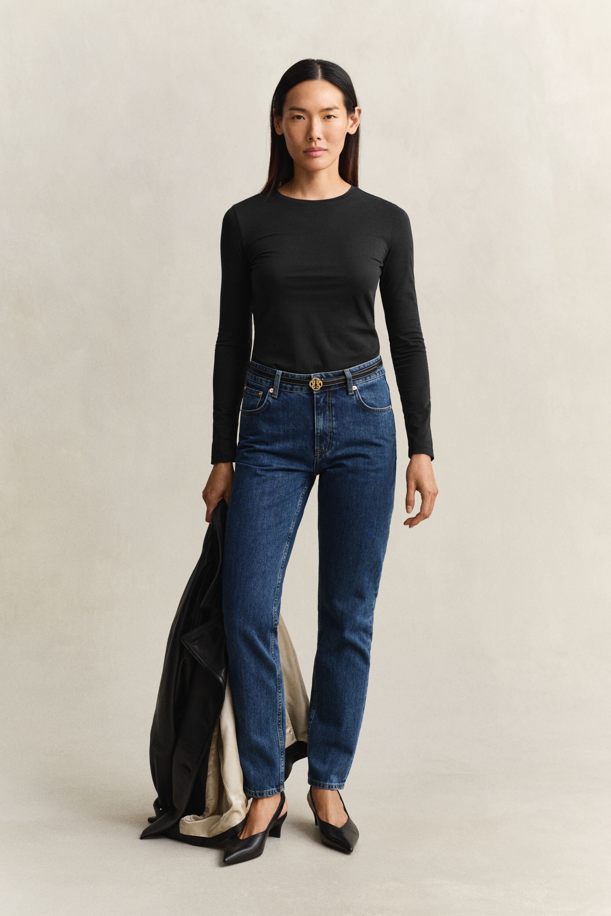 T-shirt à manches longues en coton