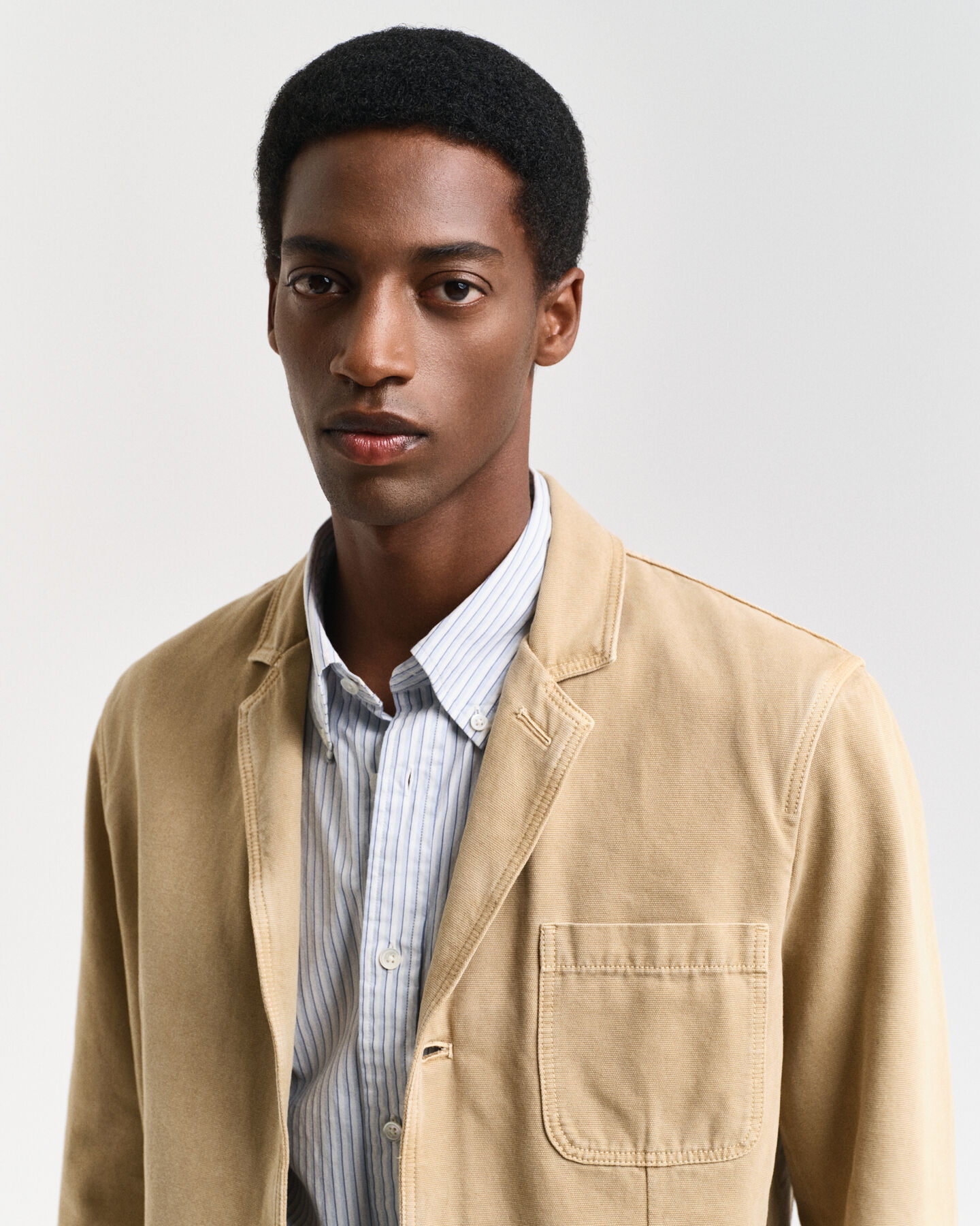 Relaxed Fit Sakko aus Canvas