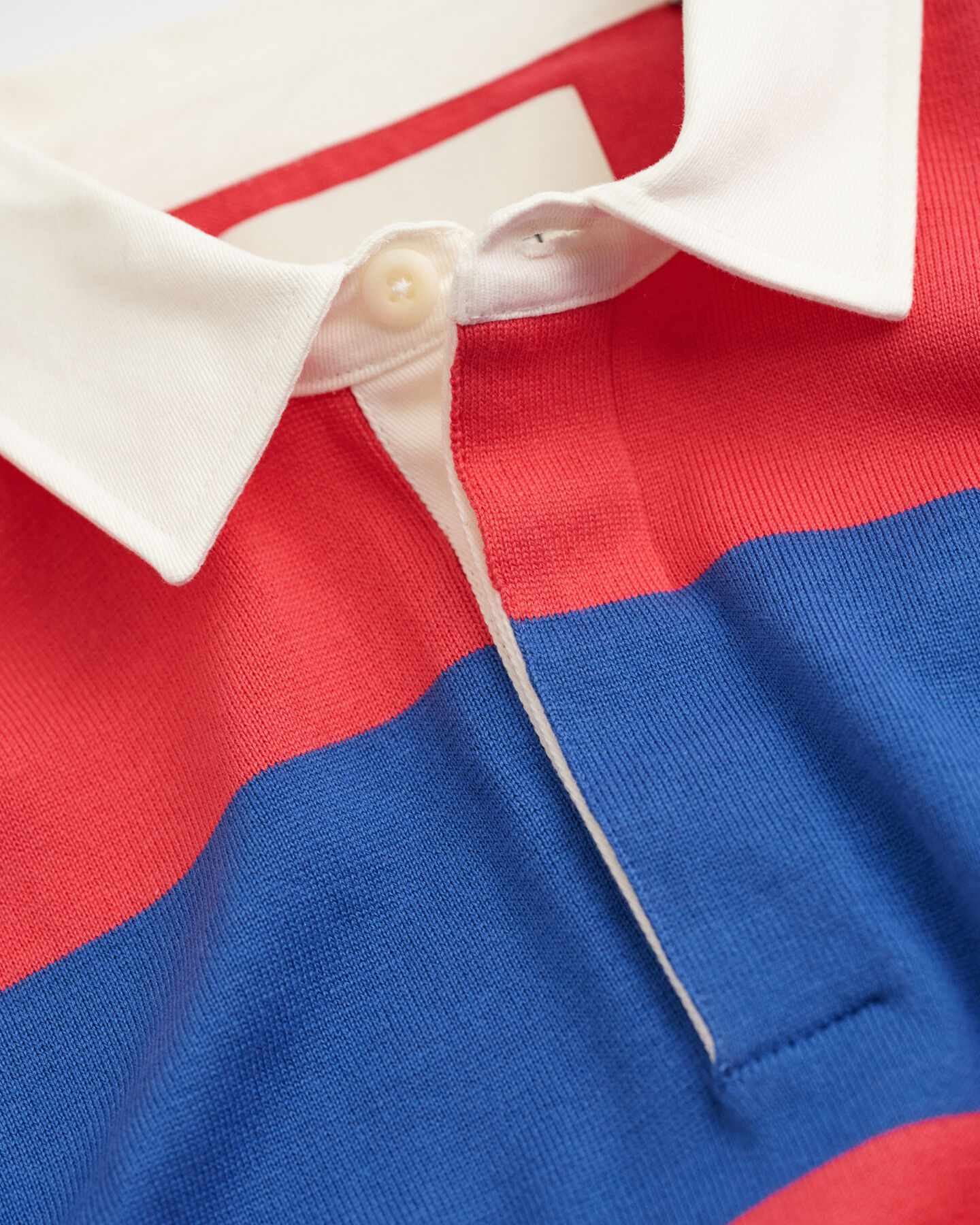 Poloshirt aus Baumwolle mit Streifen