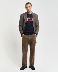 Color Blocked Rundhals-Sweatshirt