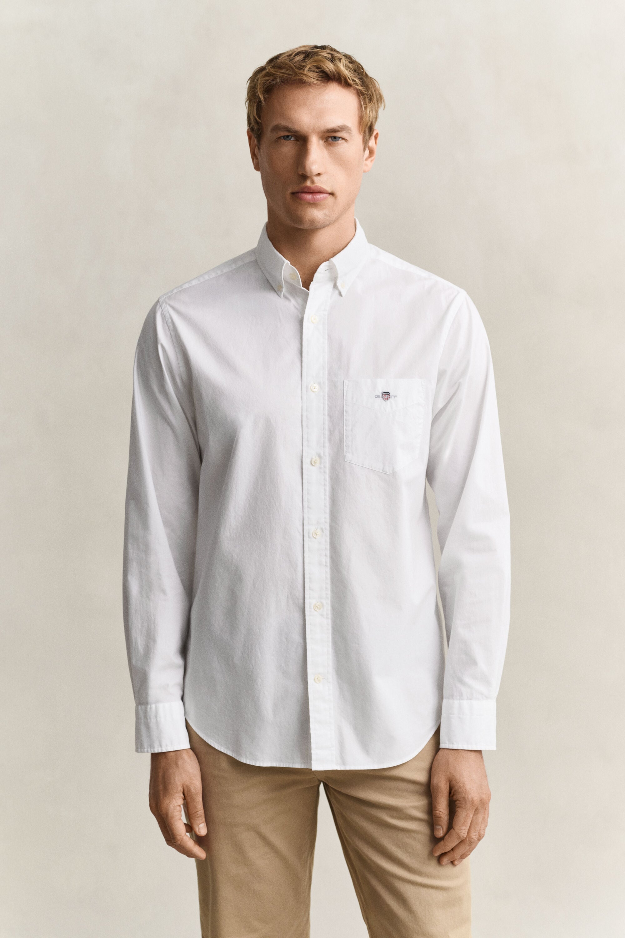 Classic Regular Fit Popeline Hemd