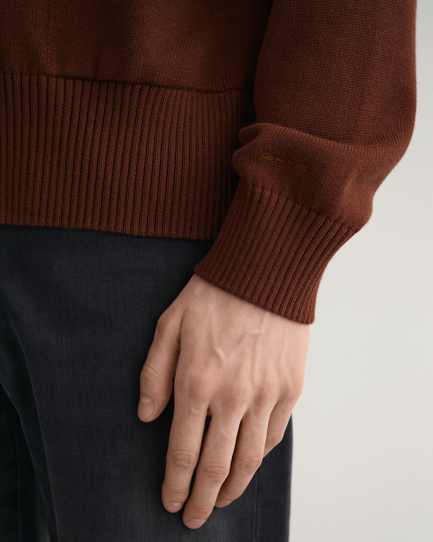 Strickjacke aus Supima-Baumwolle