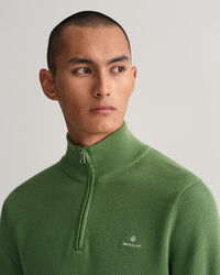 Troyer aus Baumwoll-Piqu&eacute;