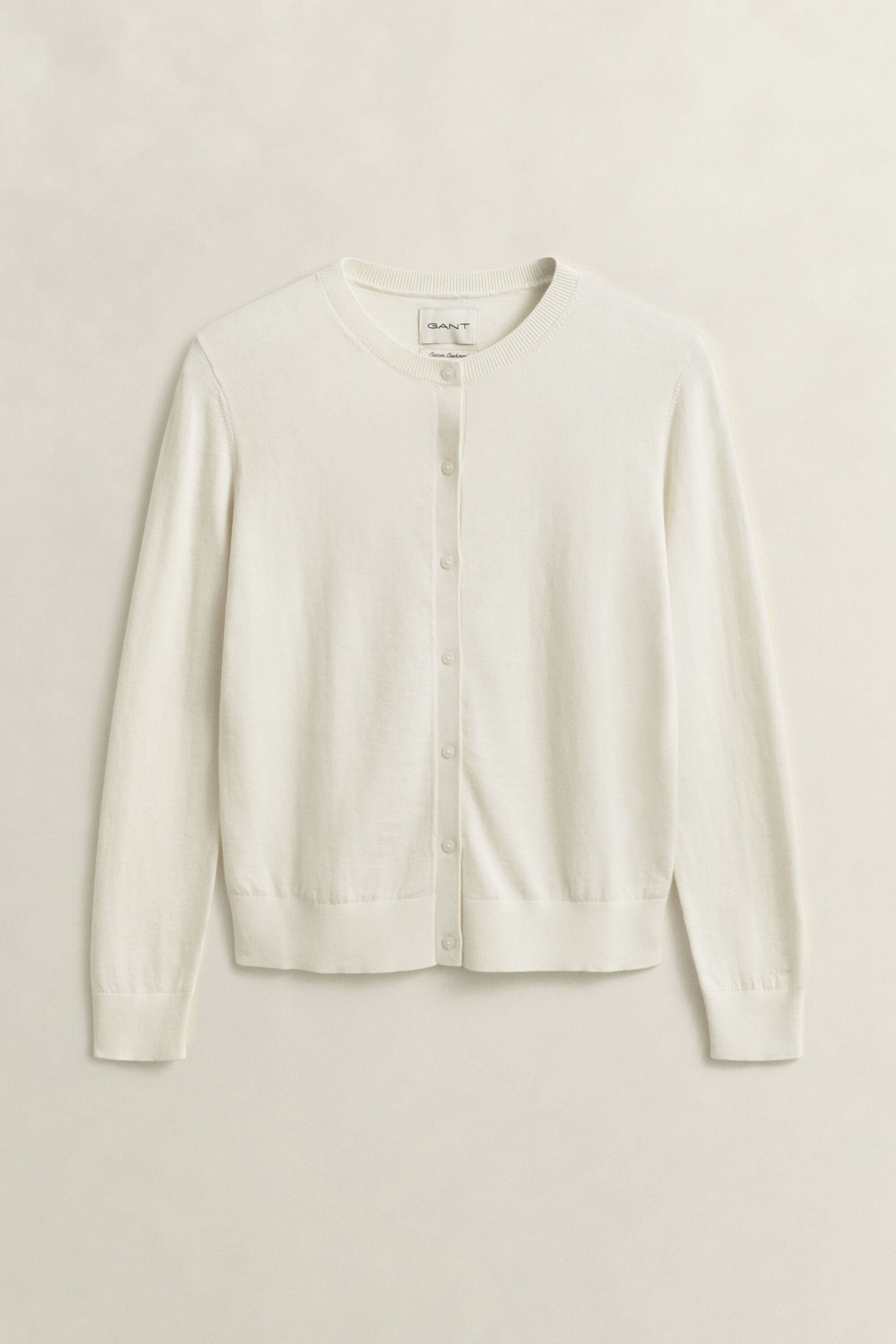 Cardigan col rond léger