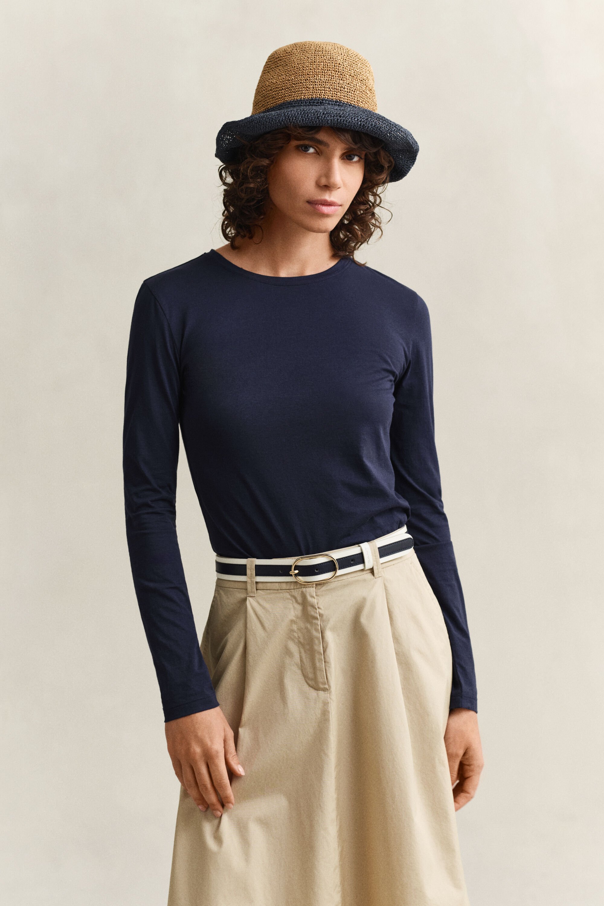 T-shirt à manches longues en coton