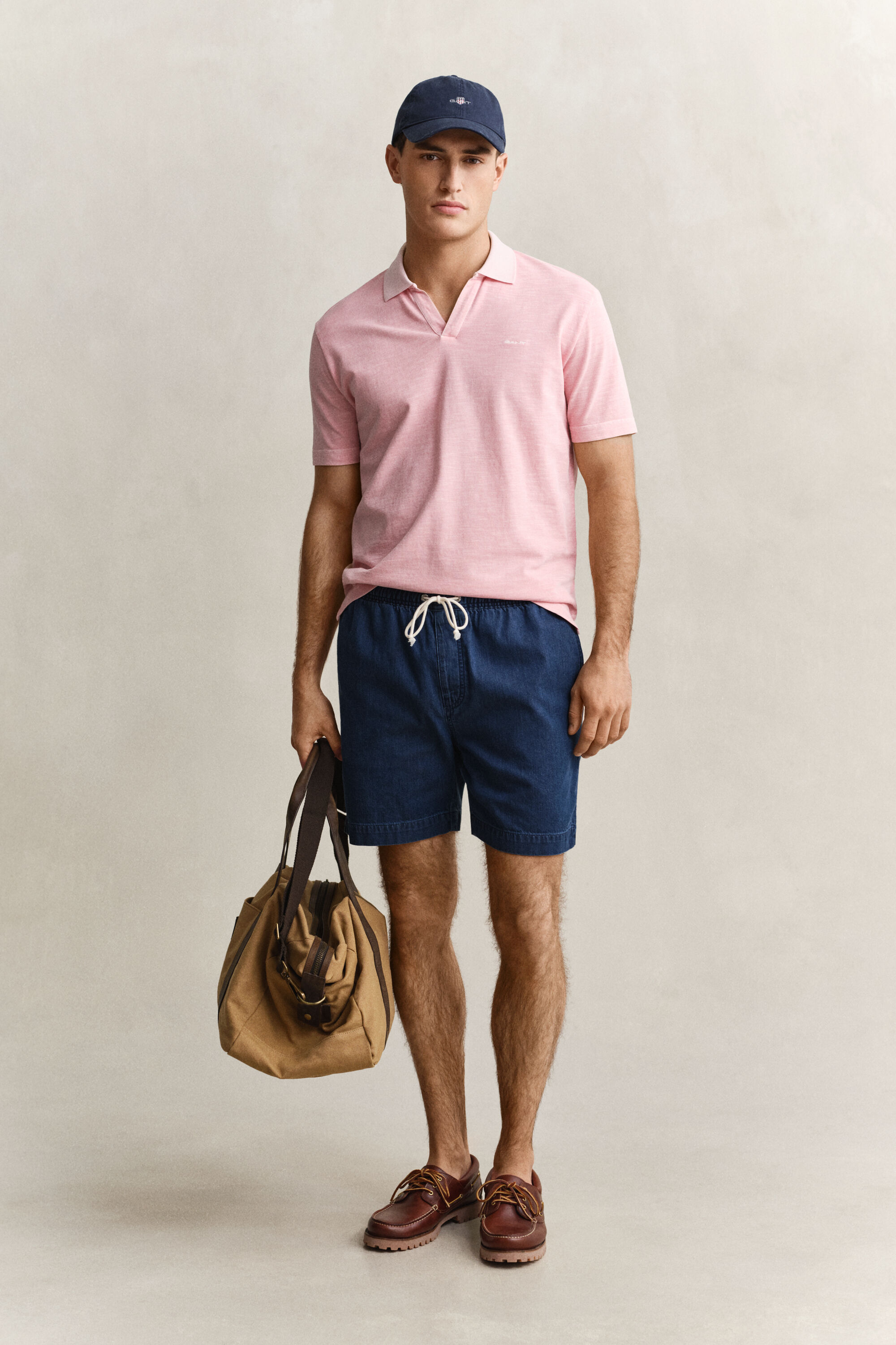 Gewaschenes Poloshirt