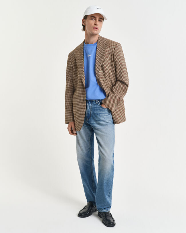 T-Shirt mit kleiner Grafik