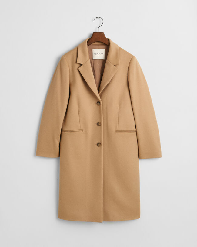 Classic Tailored Fit Wollmantel