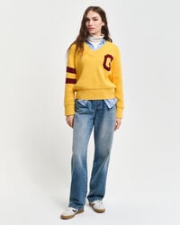 GANT Varsity V-Neck Pullover
