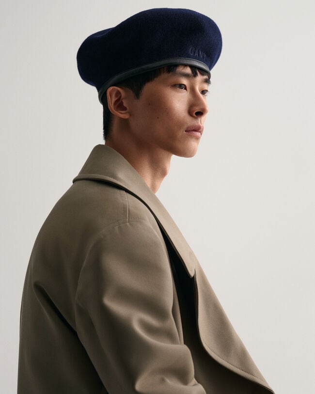 Baskenmütze aus Wolle