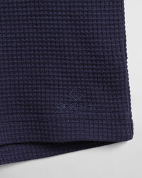 Pure Prep Sweatshorts mit Waffelstruktur