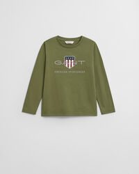 Kids Archive Shield Langarm-T-Shirt