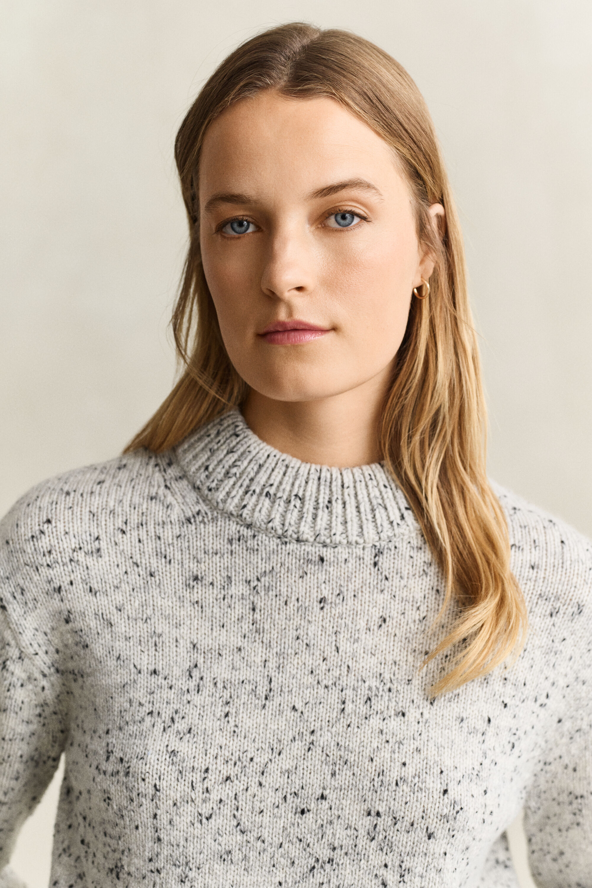 Pullover aus Wollmix mit Noppenstruktur