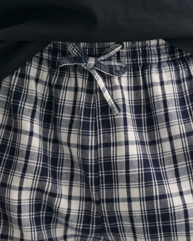 Teens Pyjamahose mit kleinem Karomuster