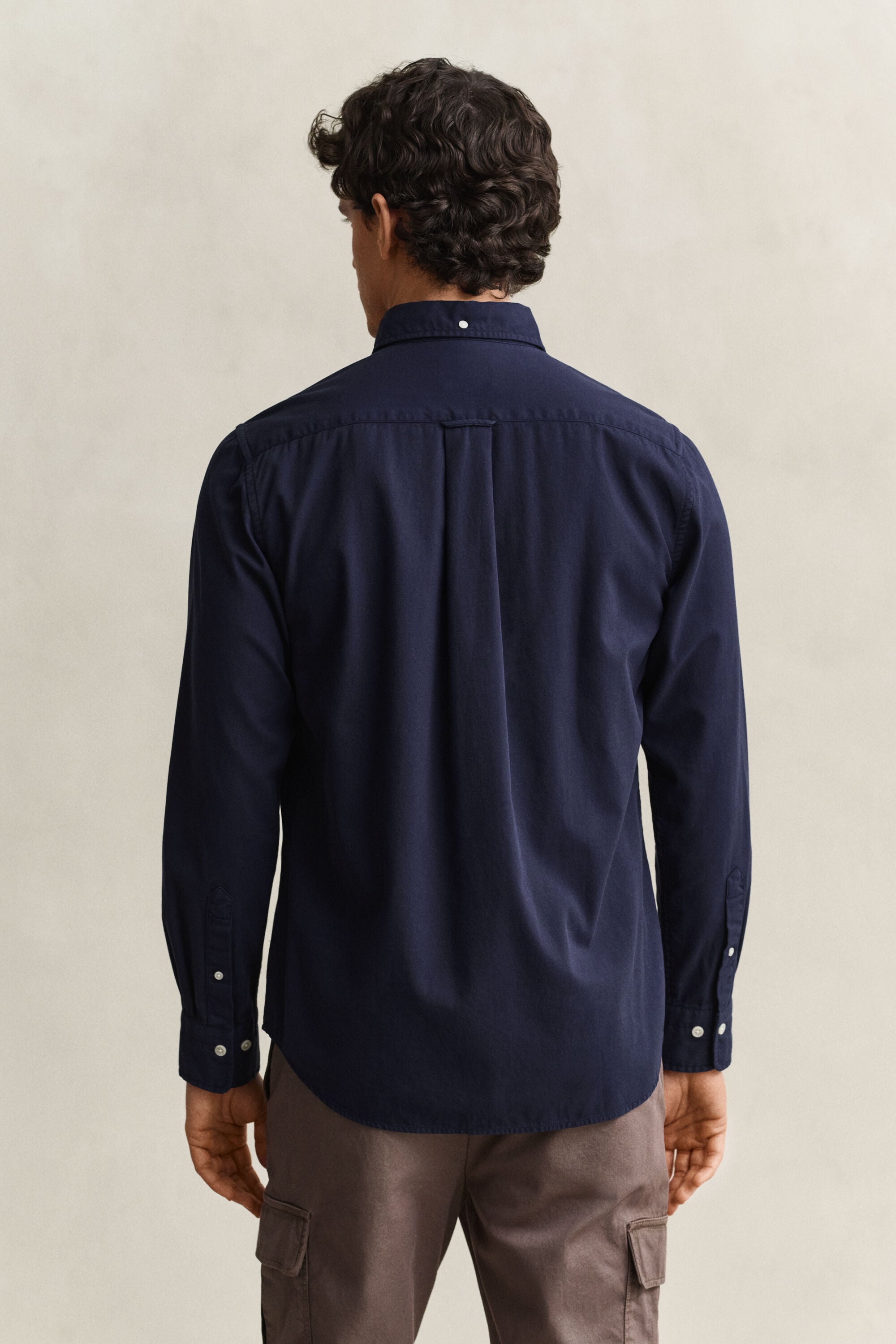 Chemise coupe regular en sergé