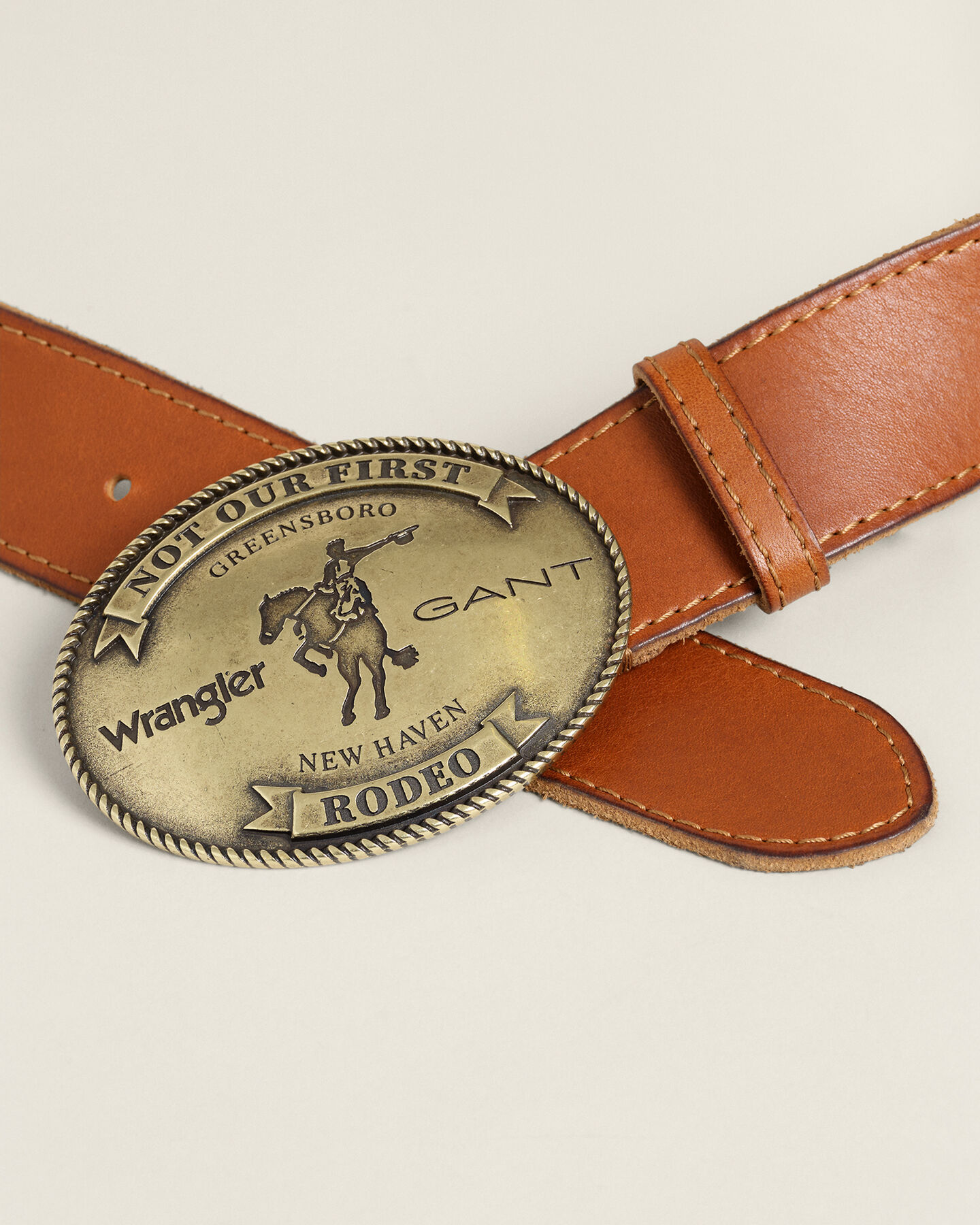 Wrangler x GANT Ledergürtel