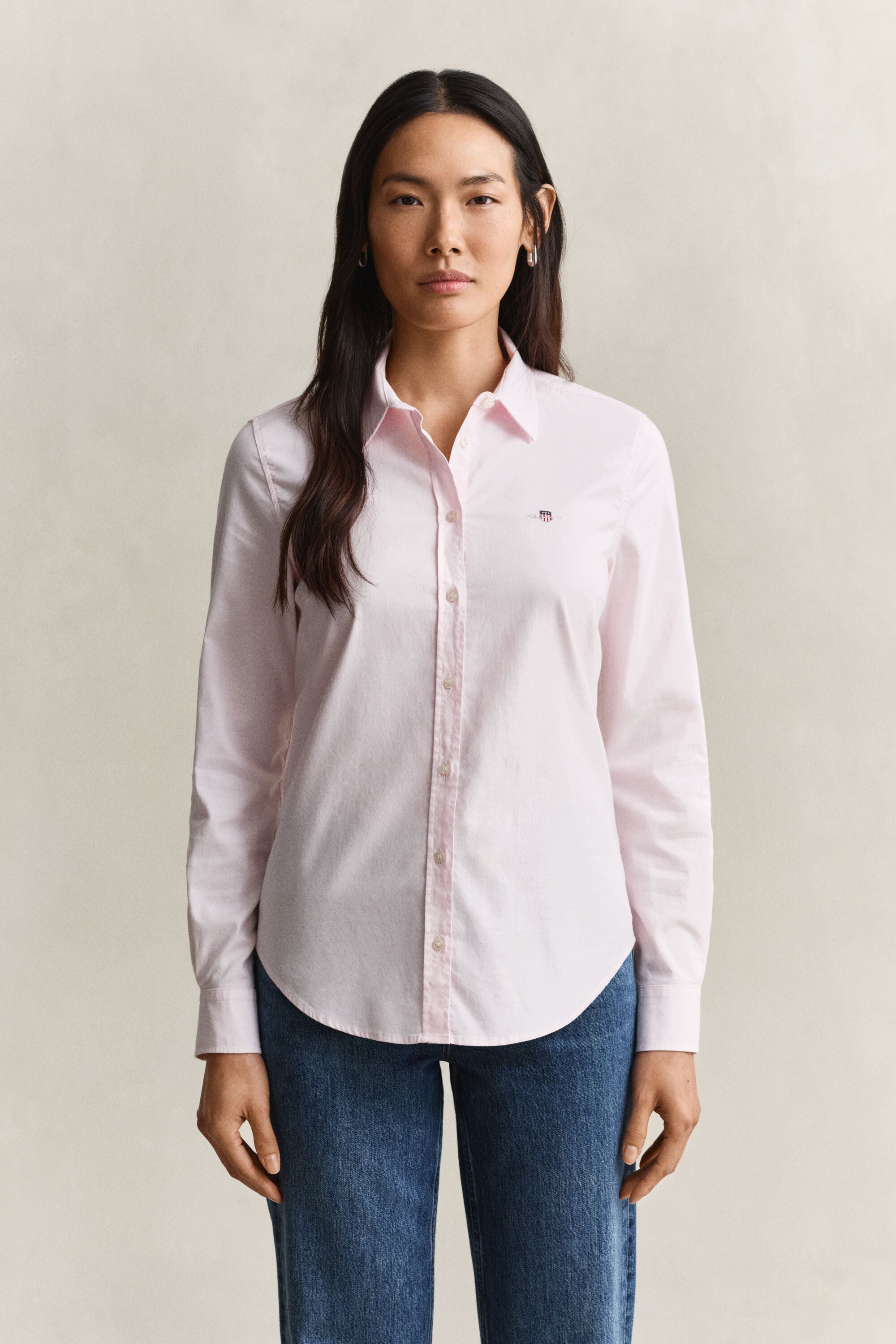 Camicia Oxford Classic elasticizzata slim