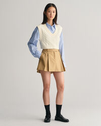 Plissierter Minirock