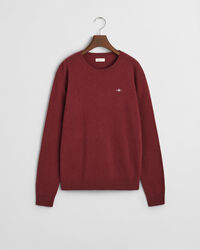 Teens Shield Lambswool Rundhalspullover