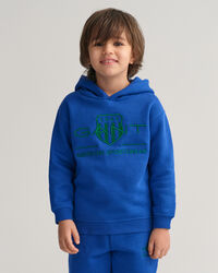 Kids Kontrast Shield Hoodie