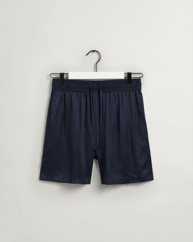 Pull-On Shorts aus Satin