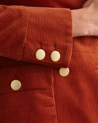 Schmale Blazerjacke aus Cord